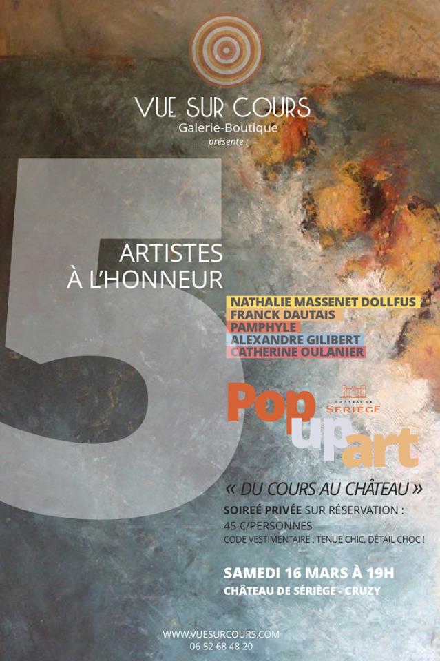pop up art seriege aude herault