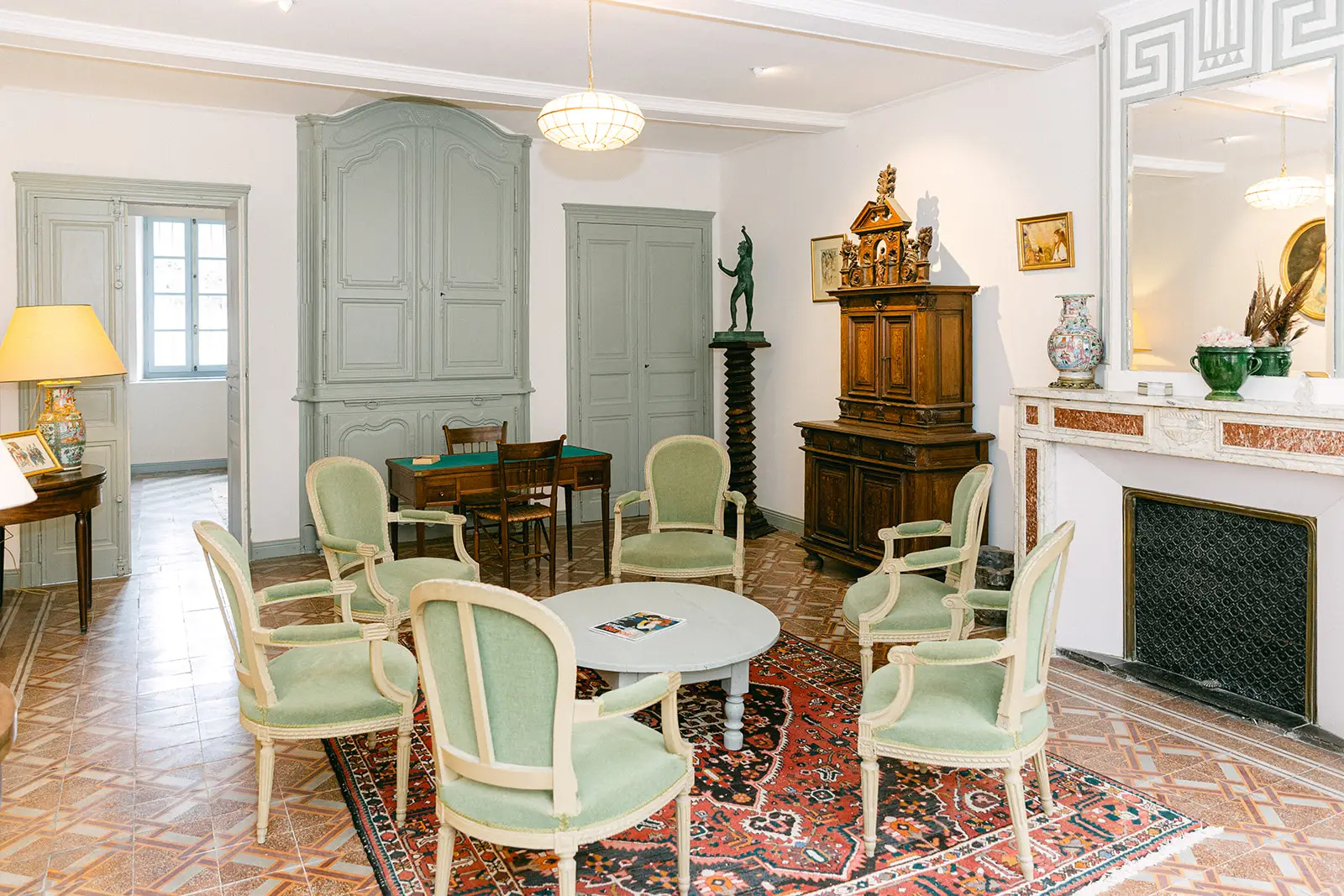 Chateau Sériège - Hébergement - Salle commune
